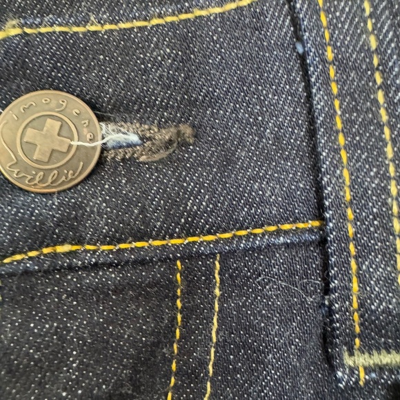 Imogene + Willie Size 26 Imogene Slim Jeans Dark Wash Stretch Denim NWOT - Picture 13 of 14
